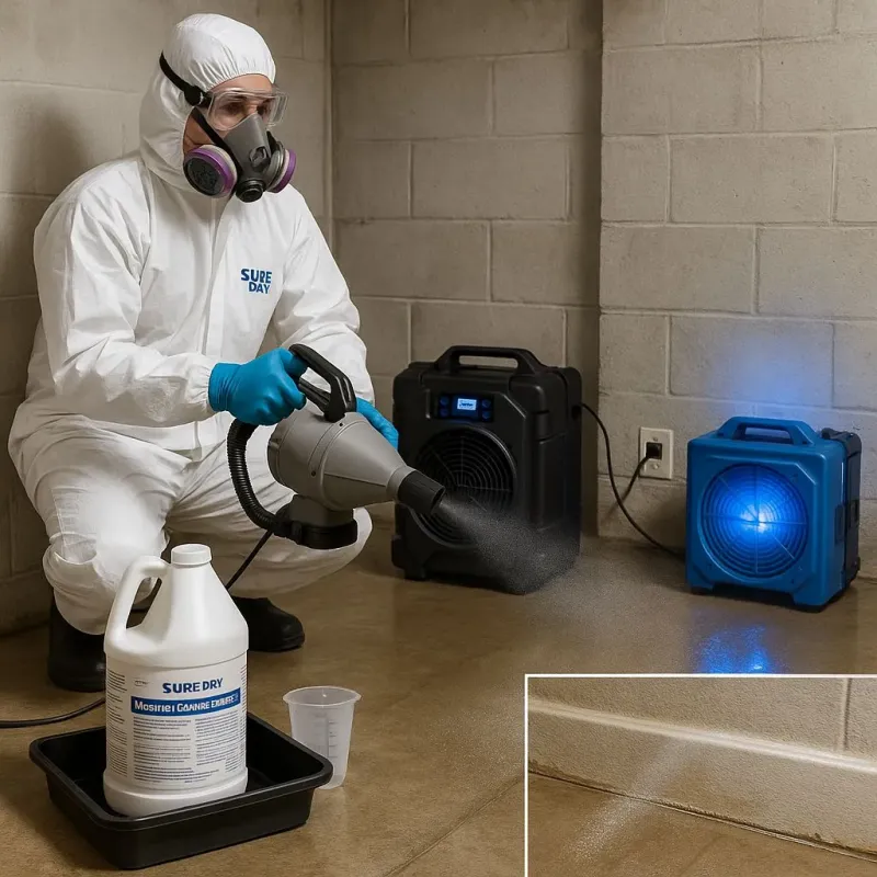 Sanitization and Odor Removal process in Mount Pleasant, MI