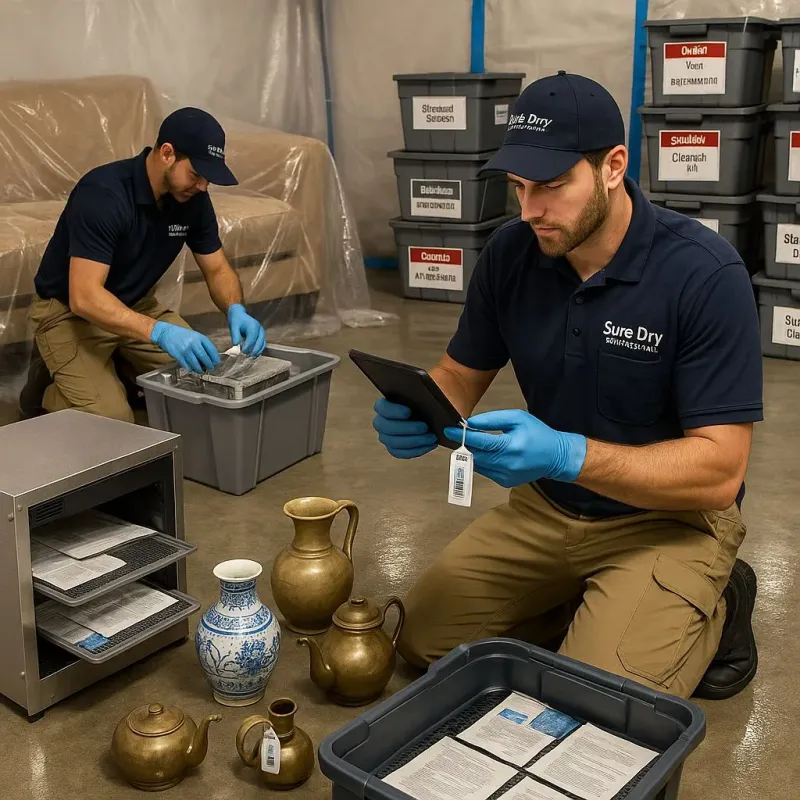 Content Protection and Restoration process in Mount Pleasant, MI
