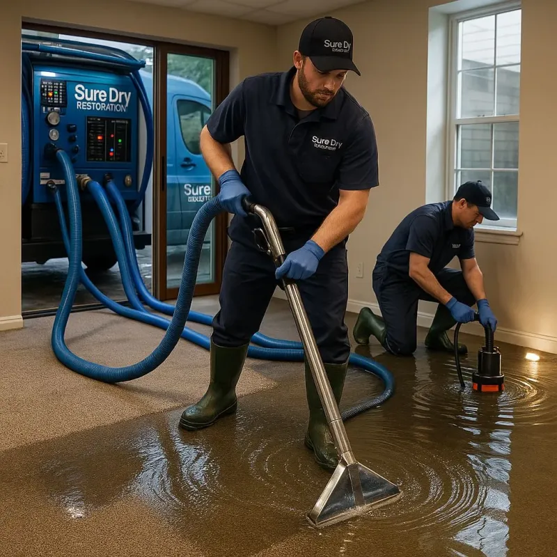 Water Extraction and Removal process in Mount Pleasant, MI